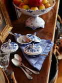 19th Century Meissen Blue Onion Crème de Pots Weston Table