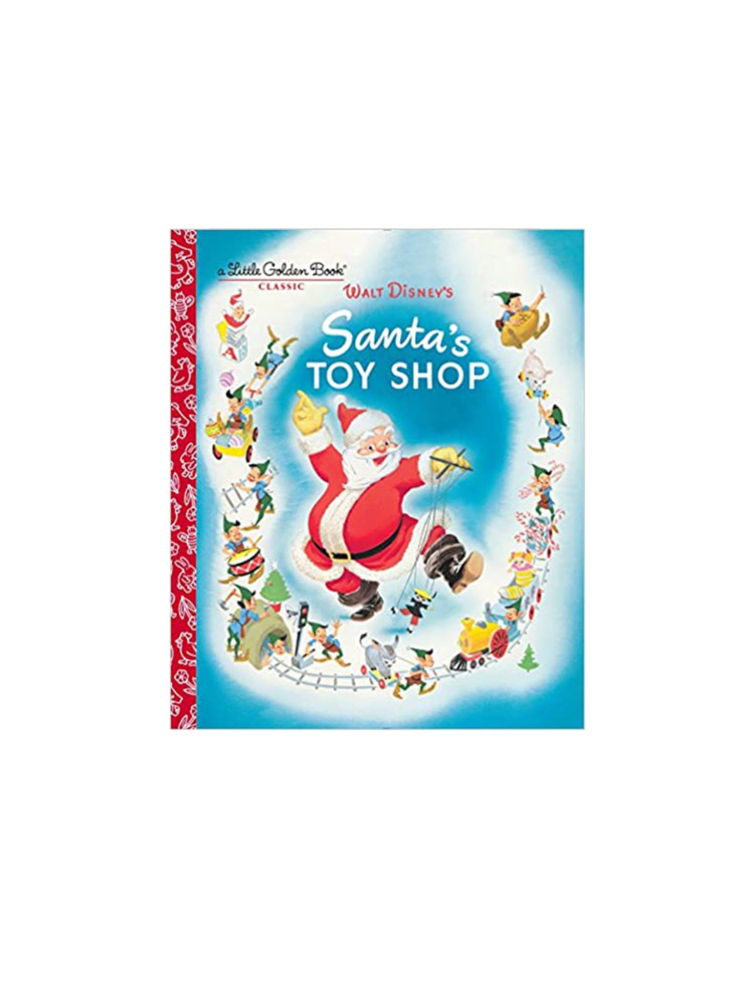 A Little Golden Book Classic Santa's Toy Shop Weston Table