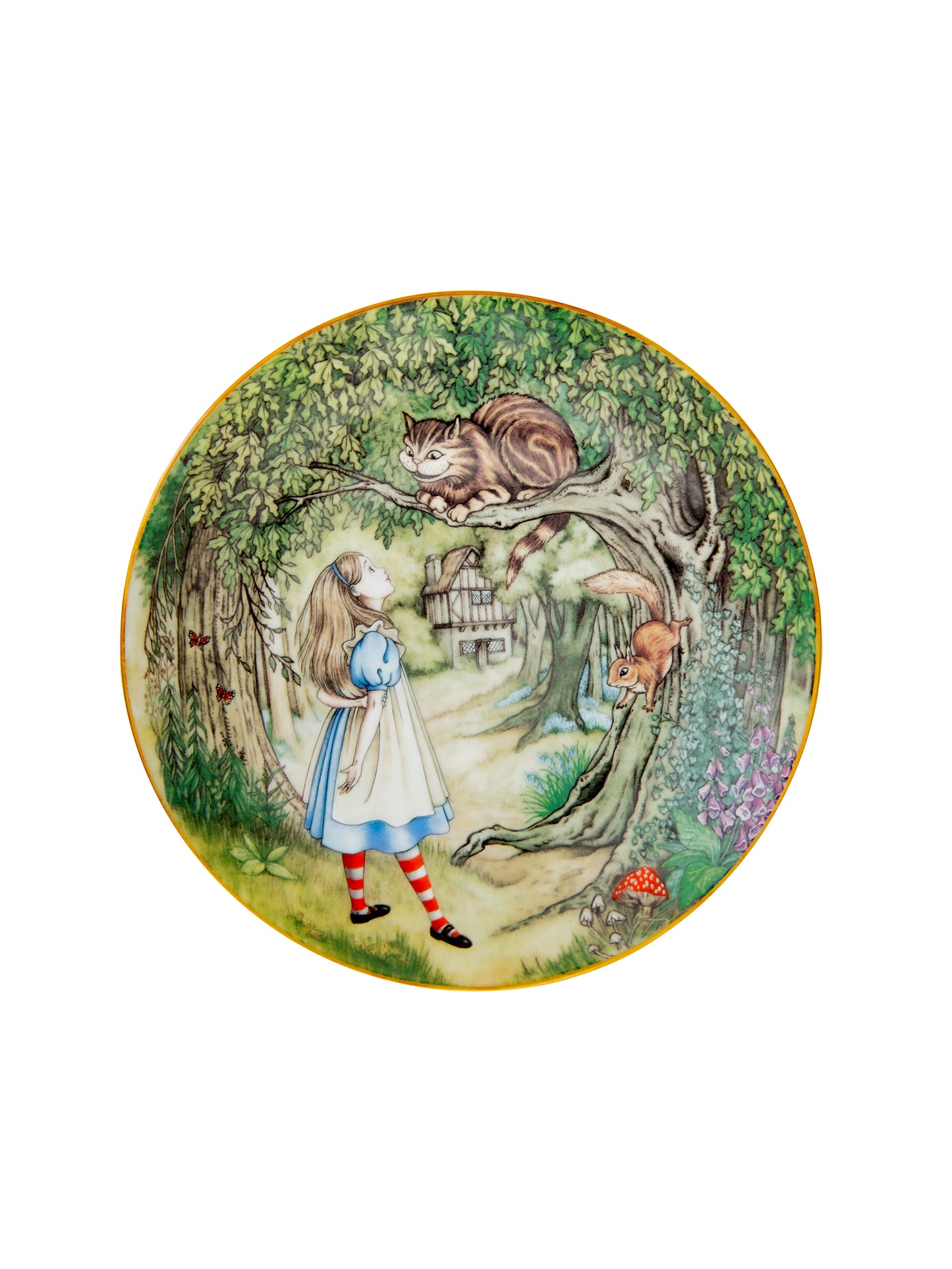 Vintage Alice in Wonderland Limoges Plates Weston Table