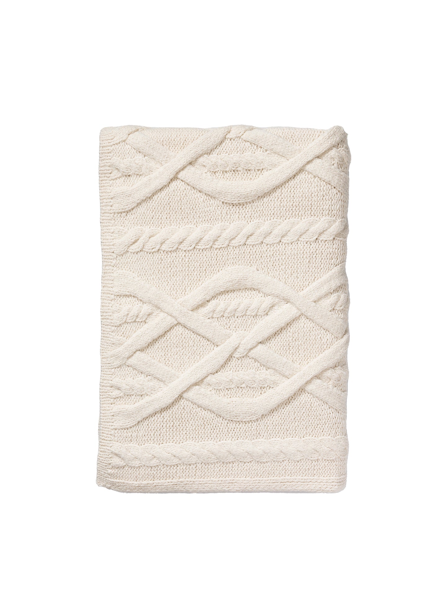 Alicia Adams Alpaca Buckley Throw Ivory Weston Table 