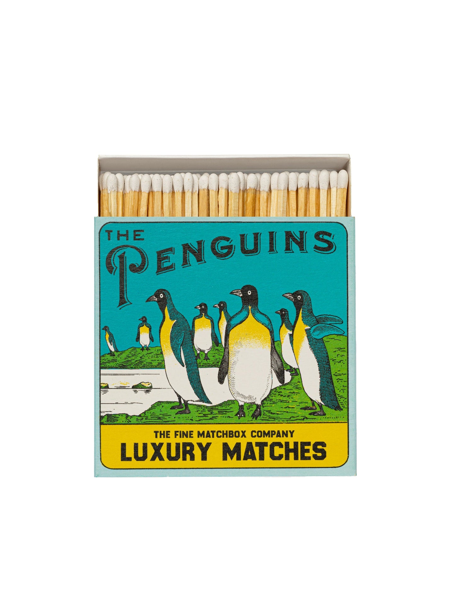 Archivist Gallery Penguin Safety Matchboxes Weston Table