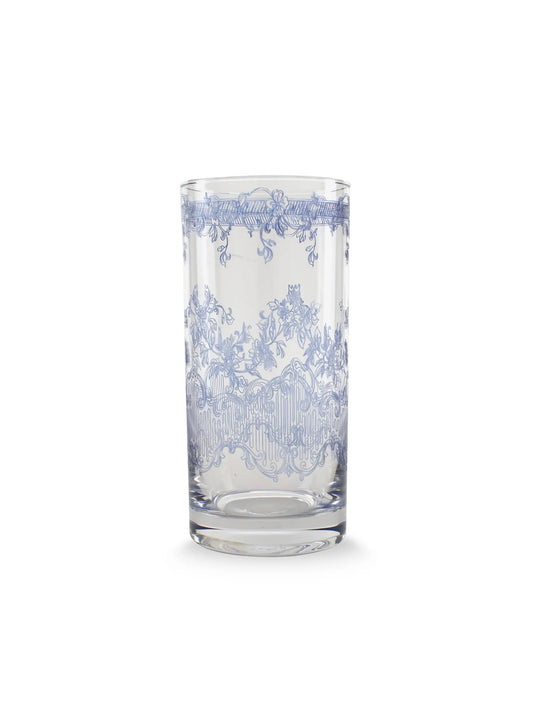 Arte Italica Blue Giardino Highball Glass Weston Table