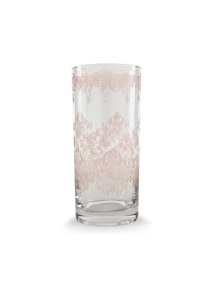  Arte Italica Pink Giardino Highball Glass Weston Table 
