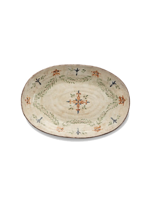 Arte Italica Medici Extra Large Oval Platter Weston Table