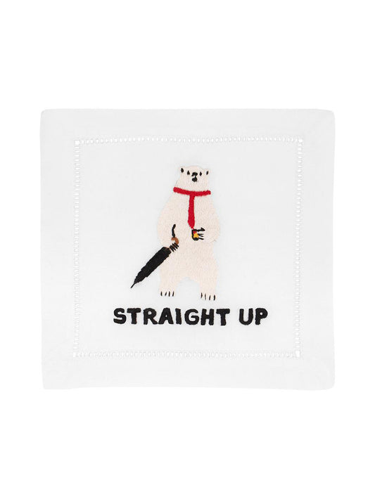 August Morgan Straight Up Cocktail Napkin Set Weston Table