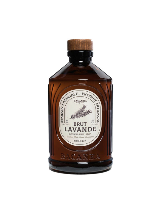 Bacanha Organic Raw Lavender Syrup Weston Table