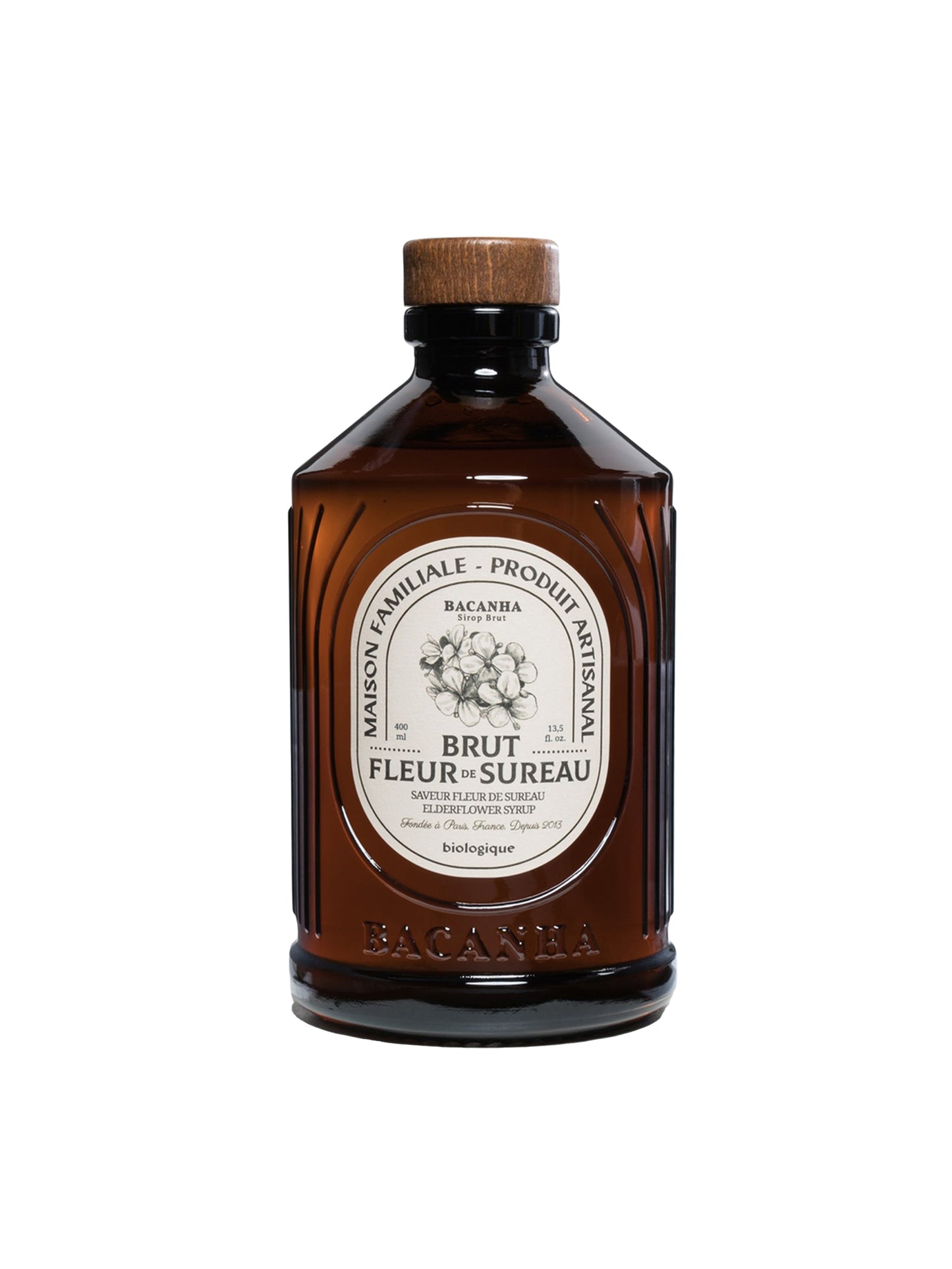 Bacanha Organic Raw Elderflower Syrup Weston Table