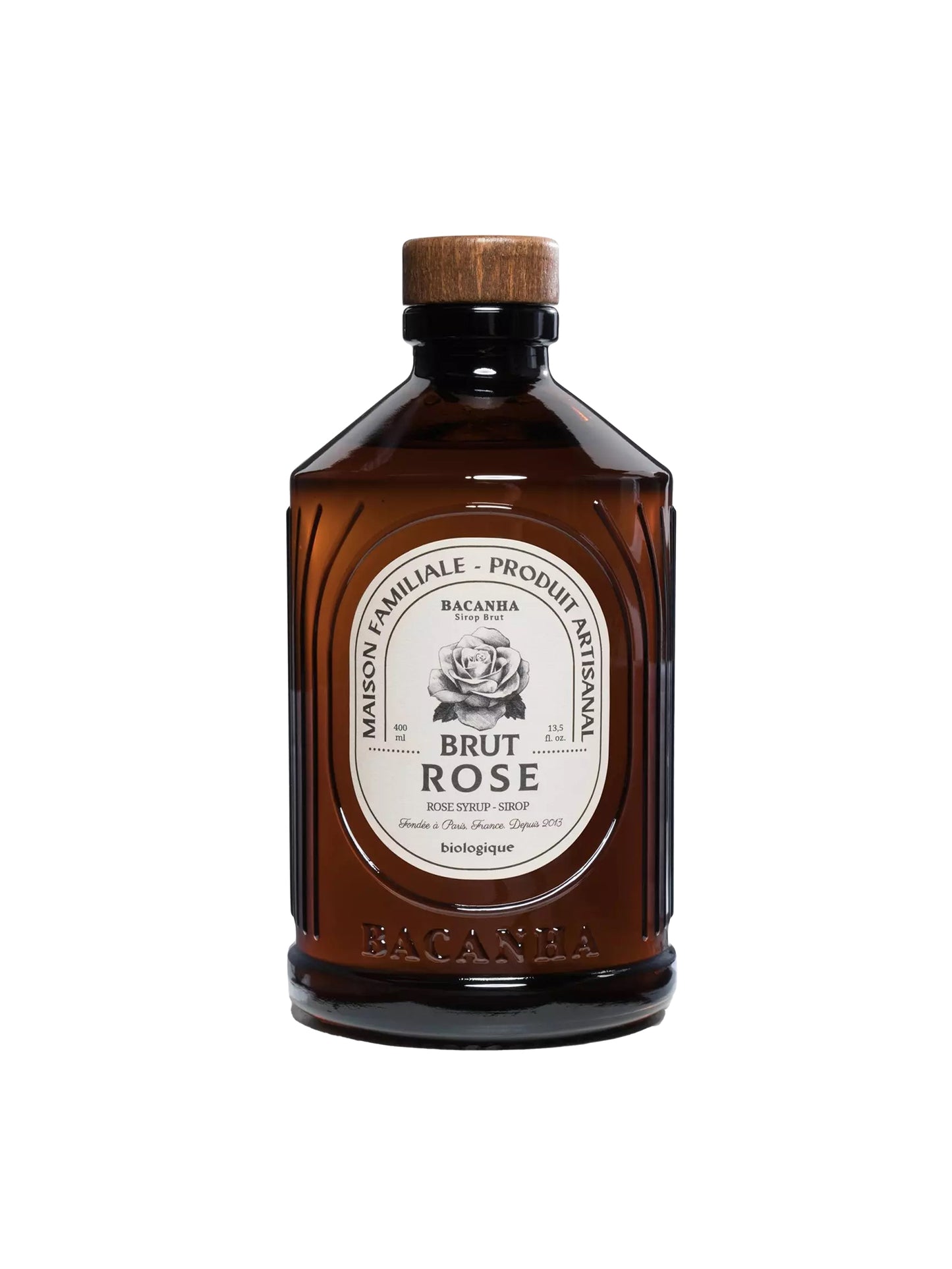 Bacanha Organic Raw Rose Syrup Weston Table