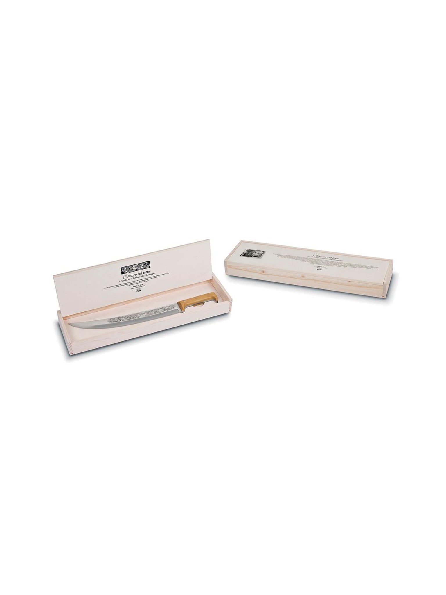 Coltellerie Berti Champagne Saber Boxwood Weston Table