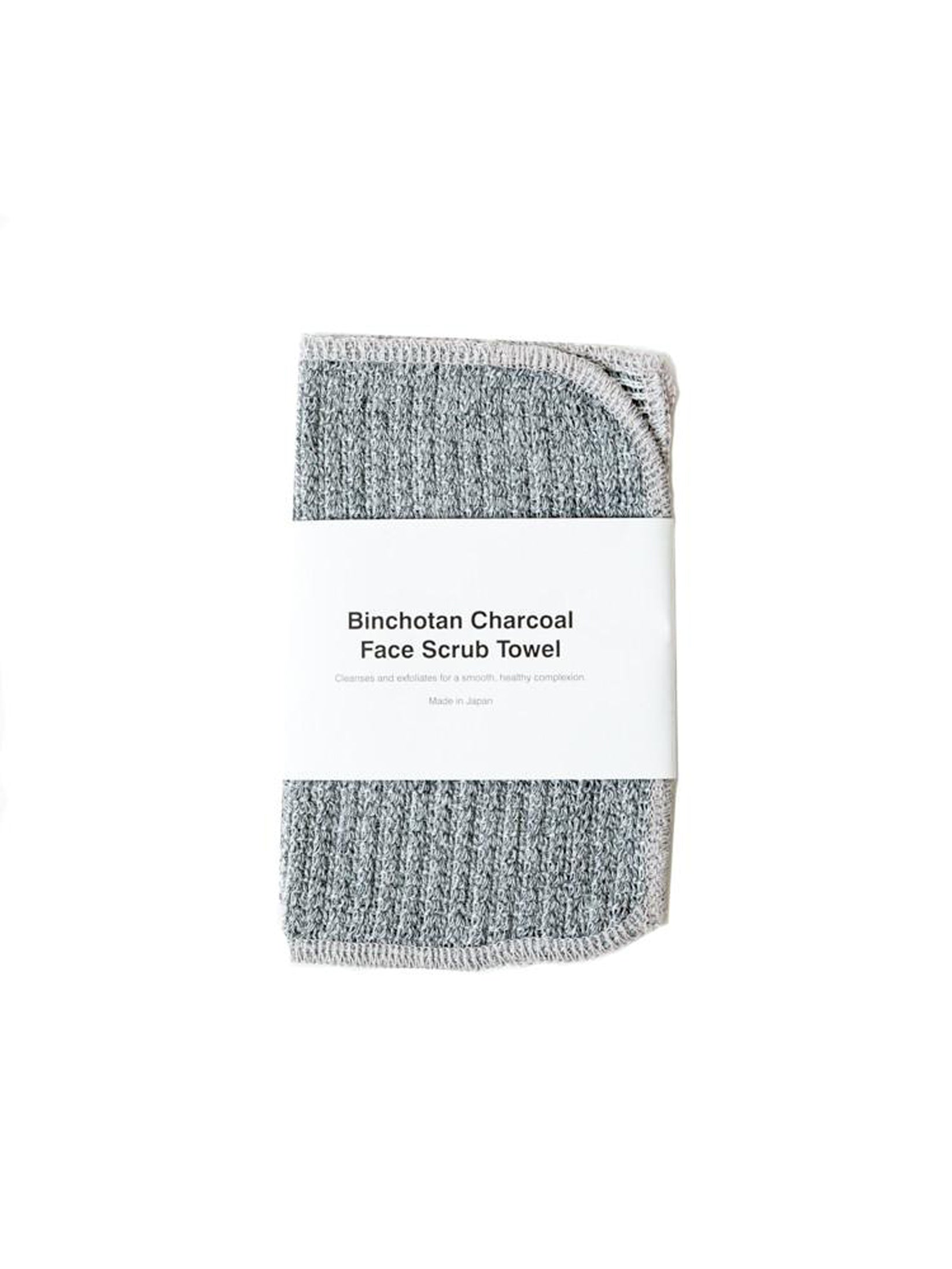 Shop Binchotan Charcoal Face Scrub Towel at Weston Table