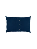 Blue Crab Linen Pillow Weston Table