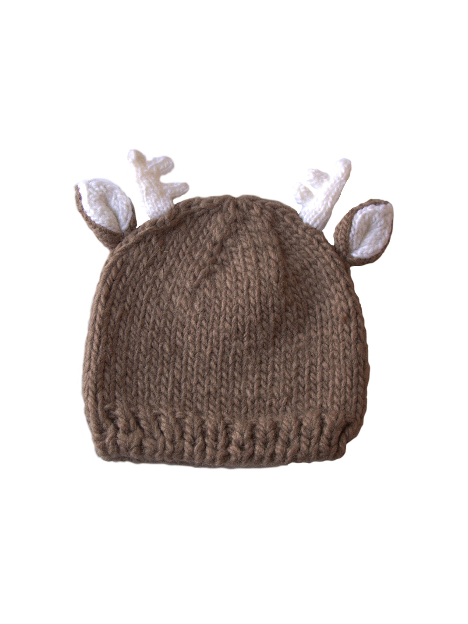 Deer Hand Knit Hat