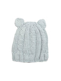 Bear Bamboo Cable Hand Knit Hat Weston Table