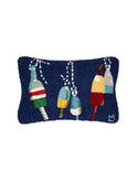 Boat Buoys Hooked Wool Pillow Weston Table