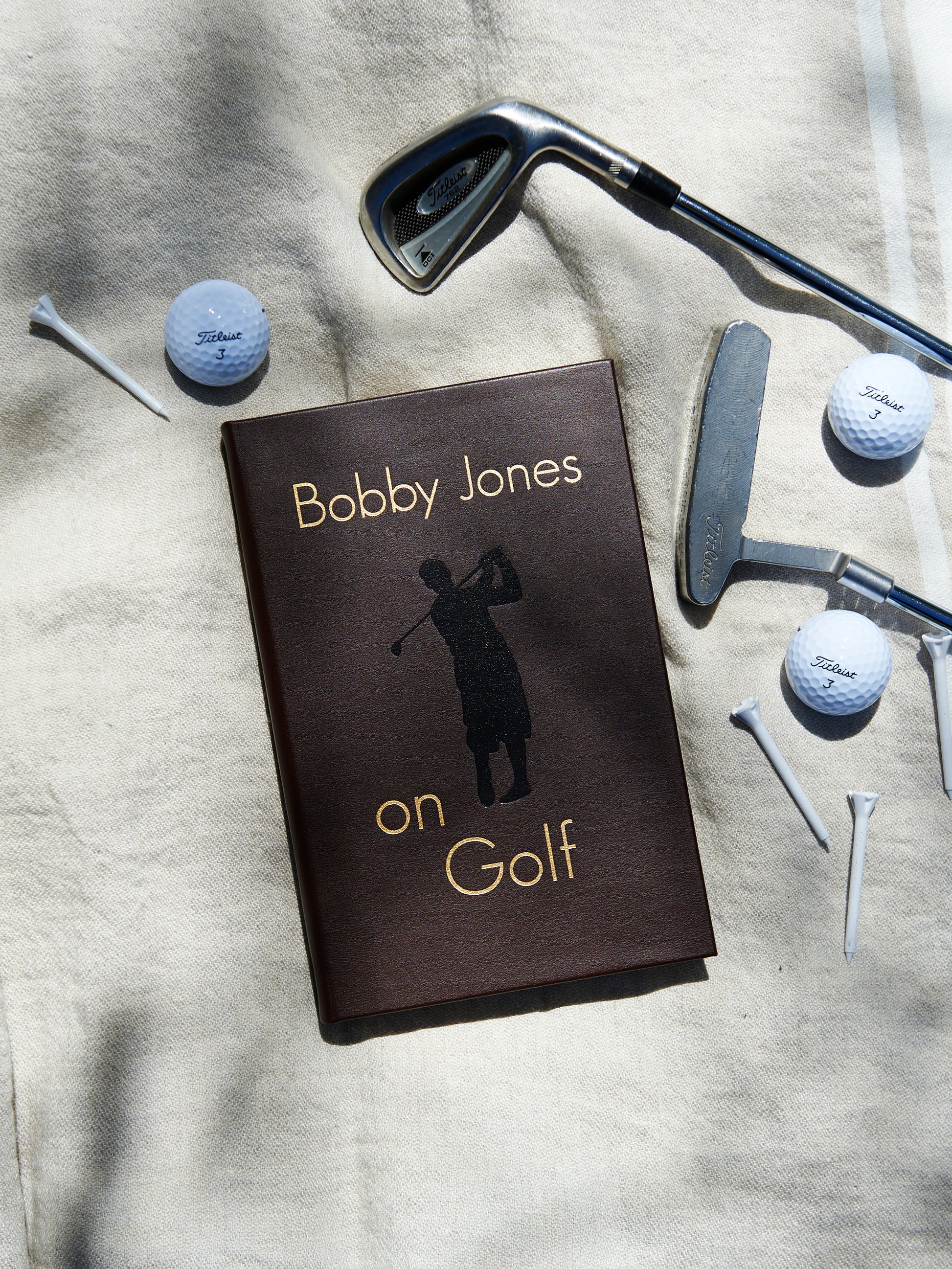 Bobby Jones On Golf Leatherbound Edition Weston Table