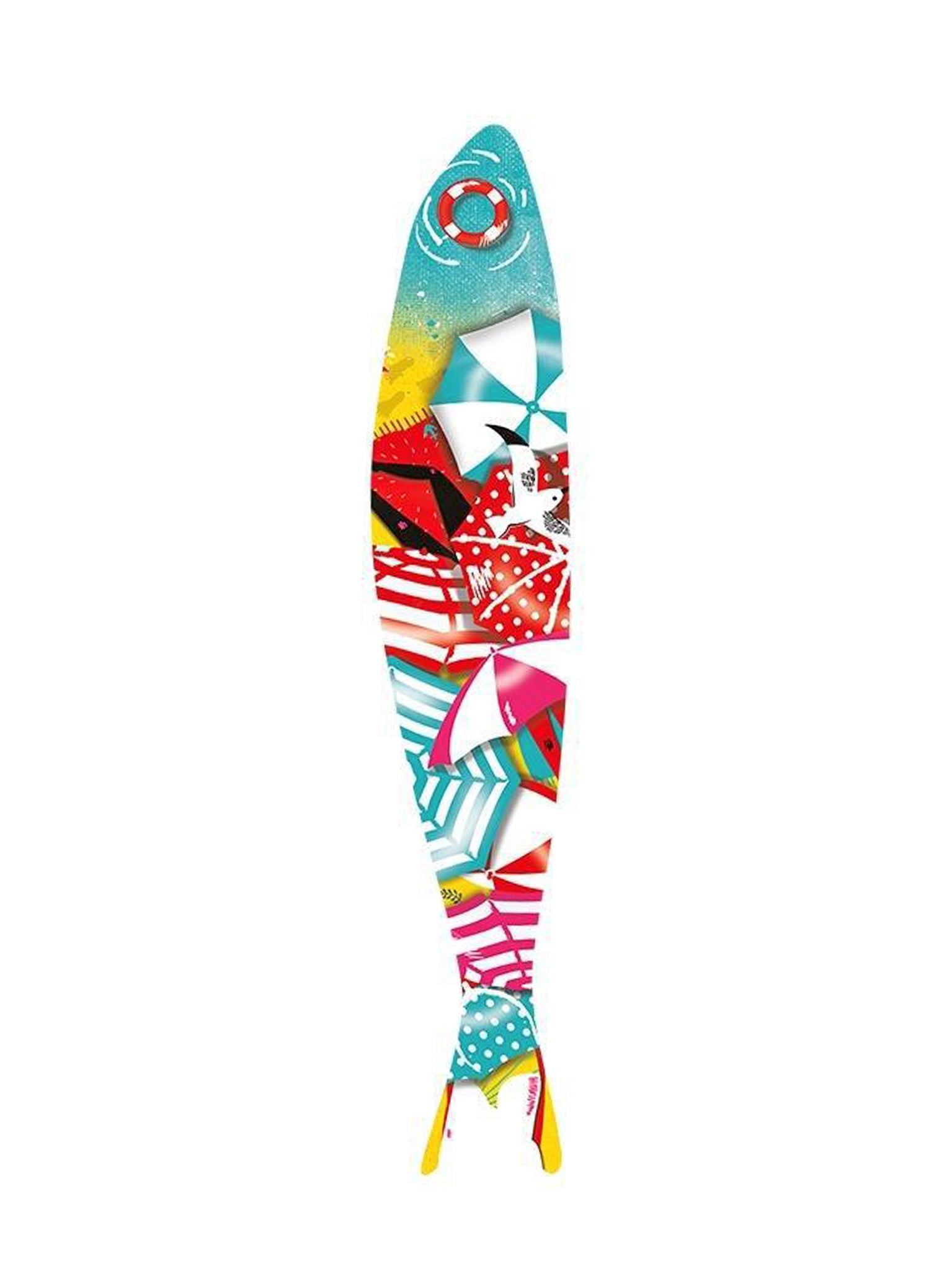 Bordallo Pinheiro Sardine I Love Summer Weston Table