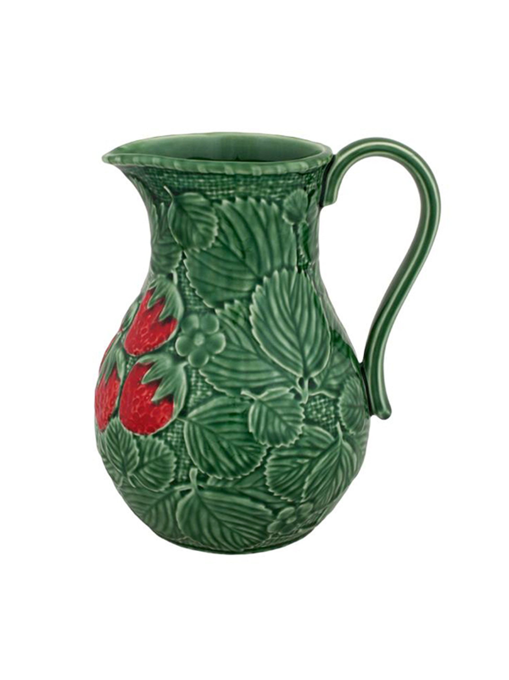 Bordallo Pinheiro Strawberries Pitcher Weston Table