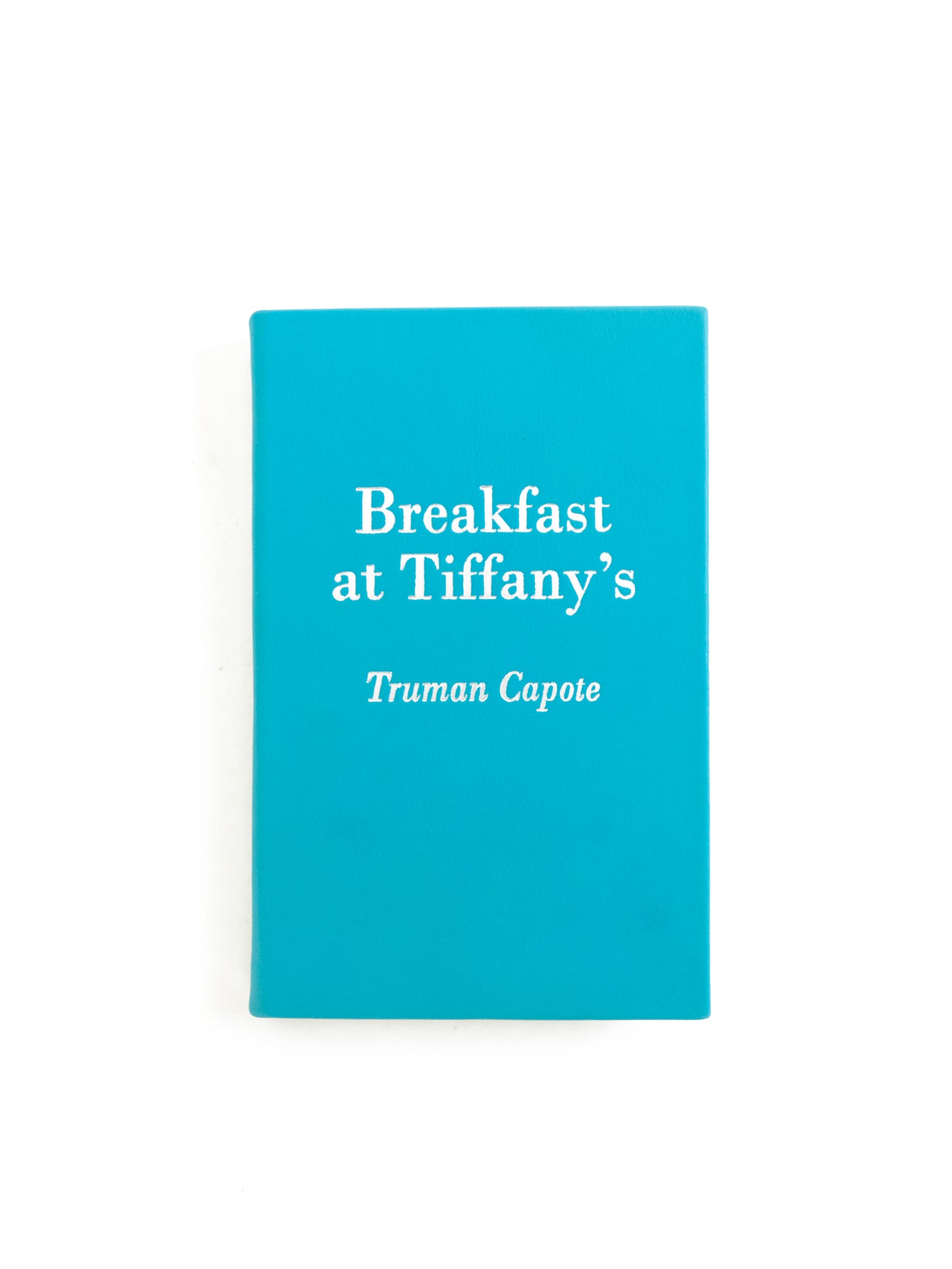 Breakfast at Tiffany's Leather Bound Edition Weston Table