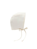 Briar Baby Ivory Linen Bonnet Weston Table