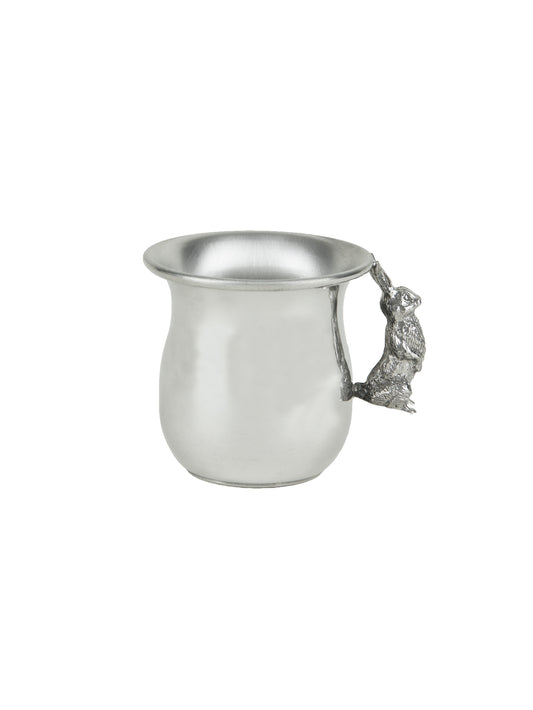 Bunny Pewter Baby Cup Weston Table