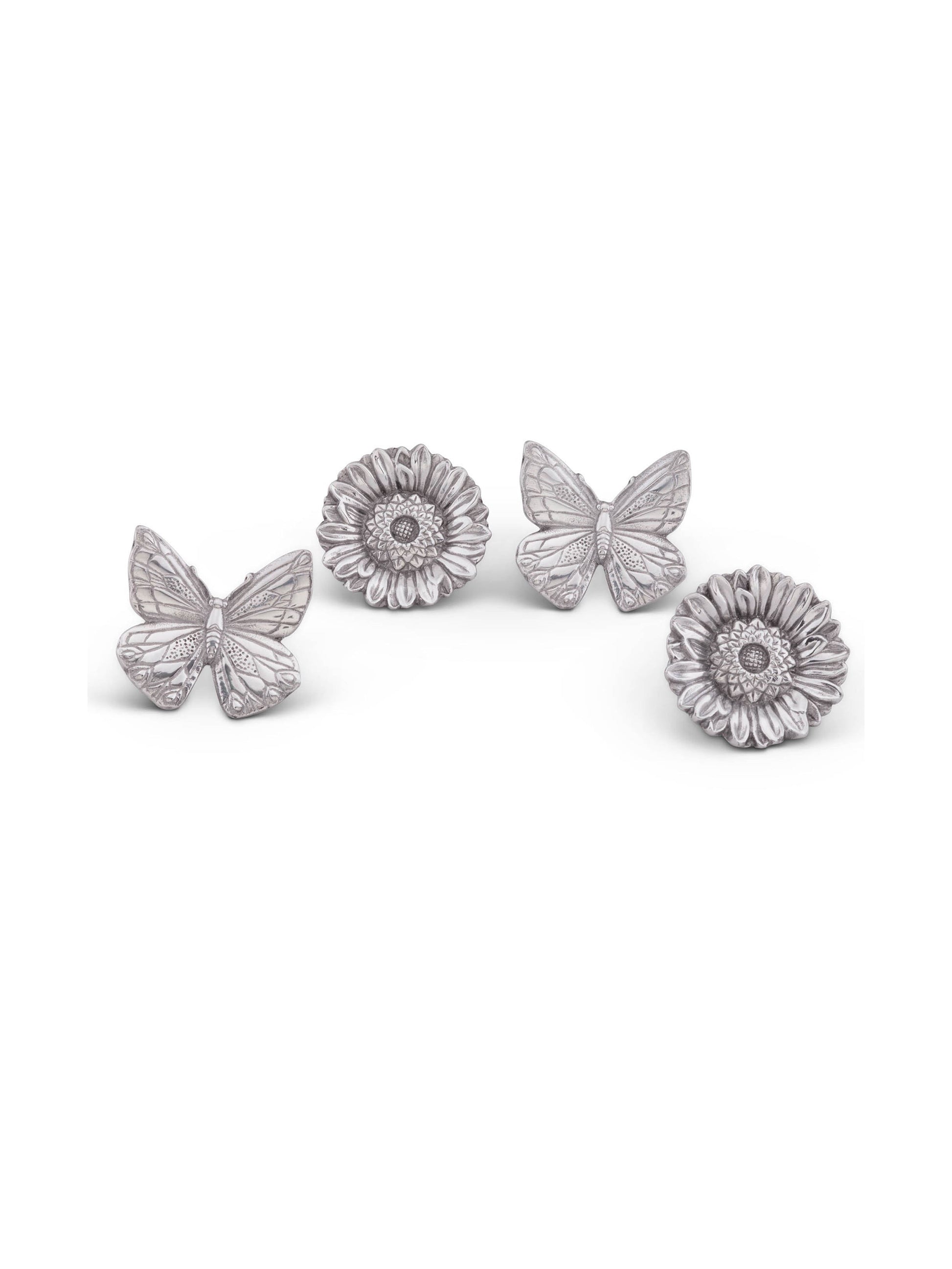 Butterfly and Flower Napkin Rings Weston Table