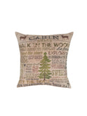Canvas Cabin Rules Pillow Weston Table