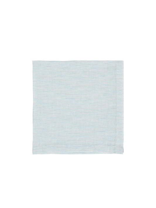 Cape Cod Sky Pinstriped Linen Collection Weston Table