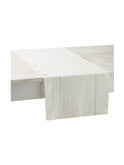 Charvet Editions Rythmo Figue Linen Collection Table Runner Weston Table