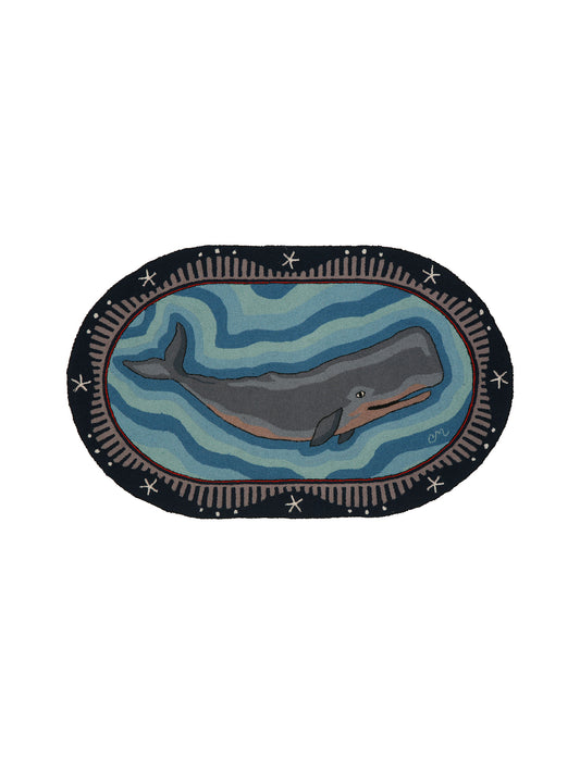 Claire Murray Whale Rug Weston Table