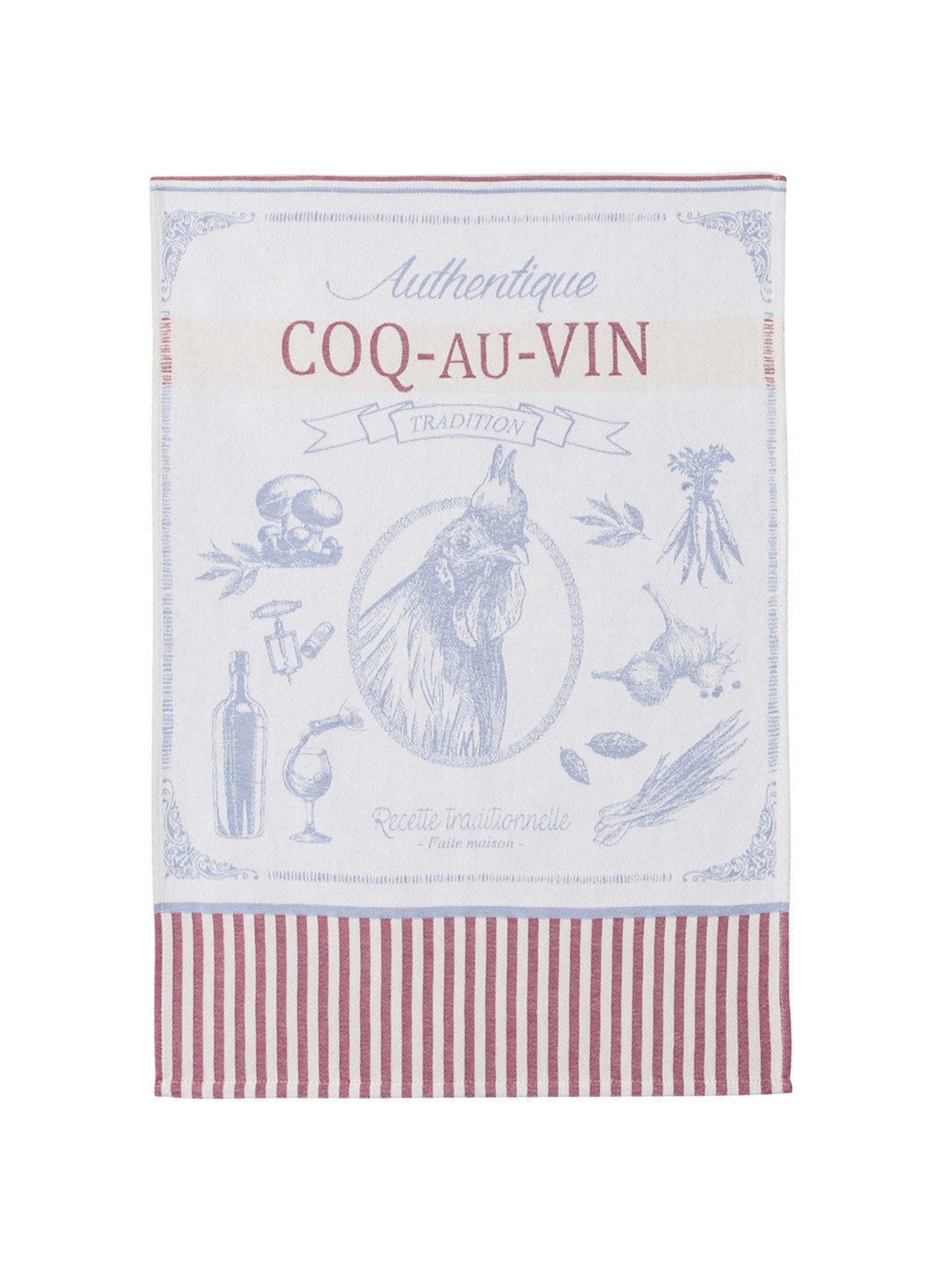 Coucke Coq au Vin Tea Towel Weston Table