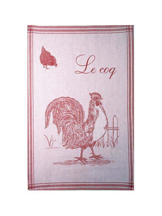 Coucke Rooster Kitchen Towel Weston Table