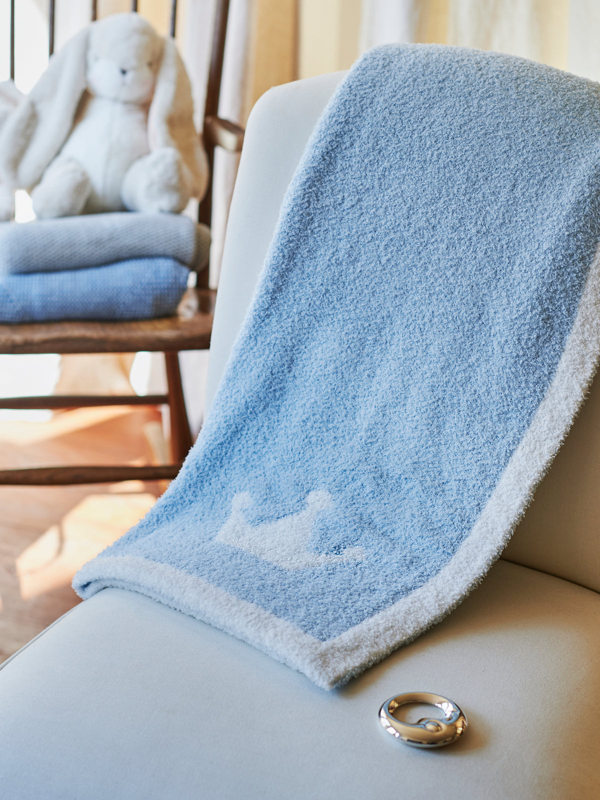Crown Baby Blanket Weston Table