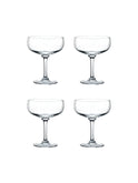Crystal Cocktail Glasses with Stars Set of Four Weston Table