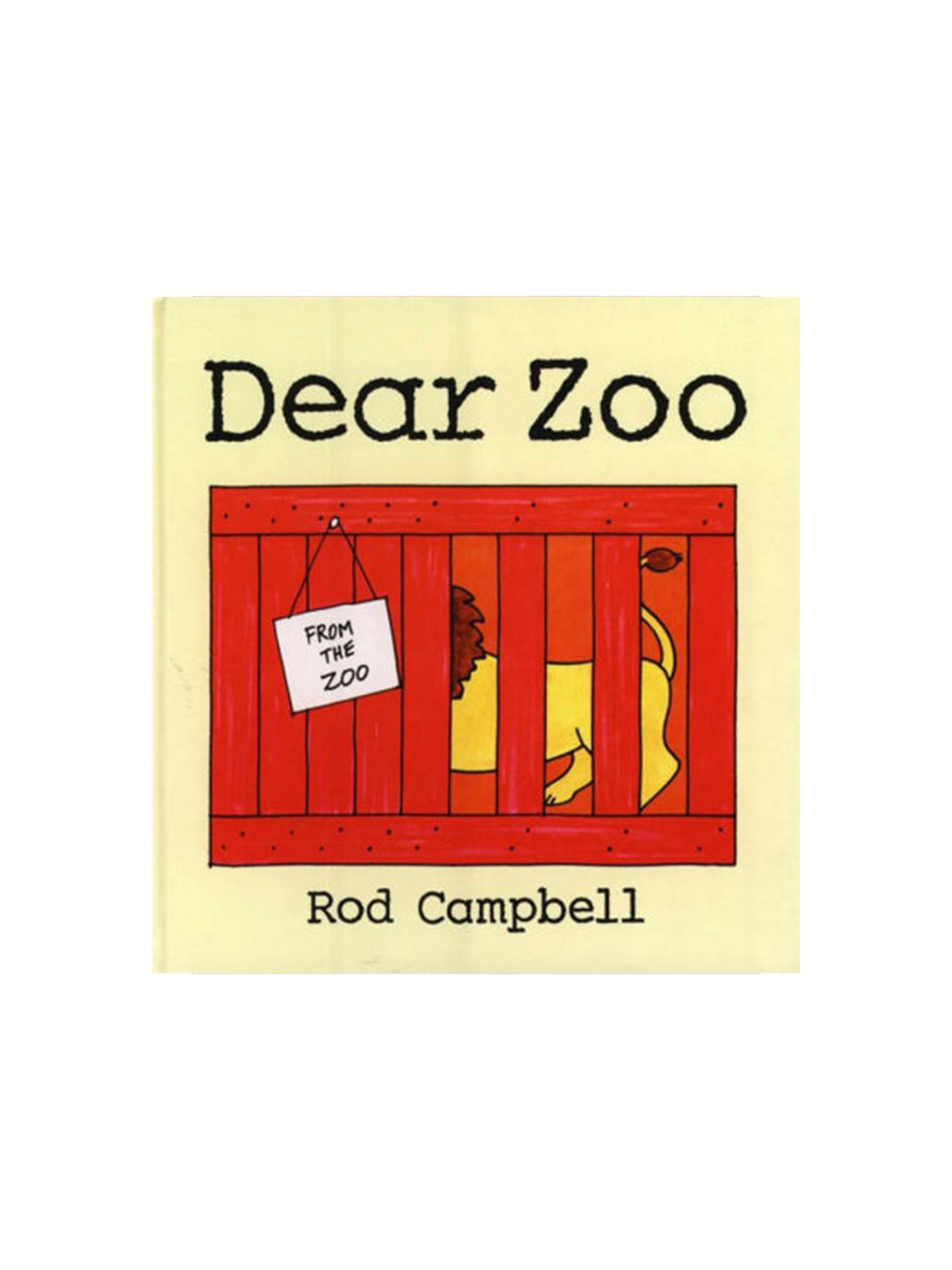 Dear Zoo Cake Topper, Birthday, Optional Text