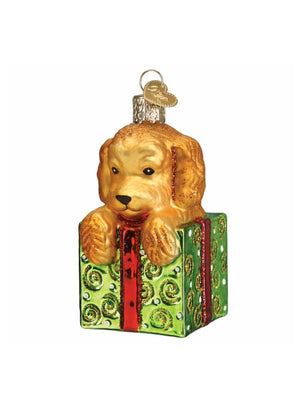  Doodle Puppy Surprise Ornament Weston Table 