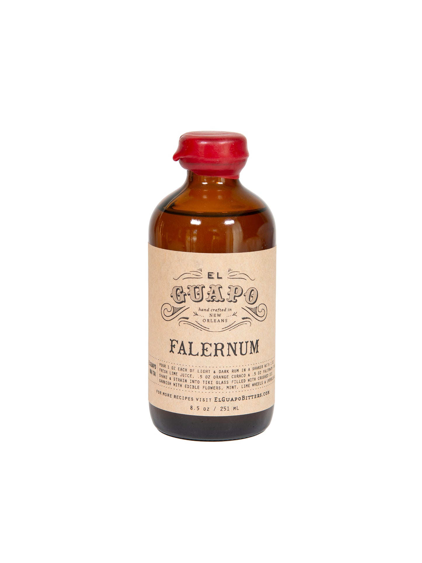 El Guapo Falernum Syrup 8.5oz Weston Table