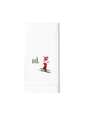 Embroidered Jack and Jill Skier Hand Towel Set Weston Table