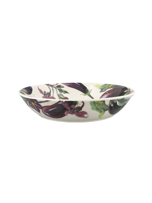 Emma Bridgewater Aubergine & Flowers Medium Pasta Bowl Weston Table