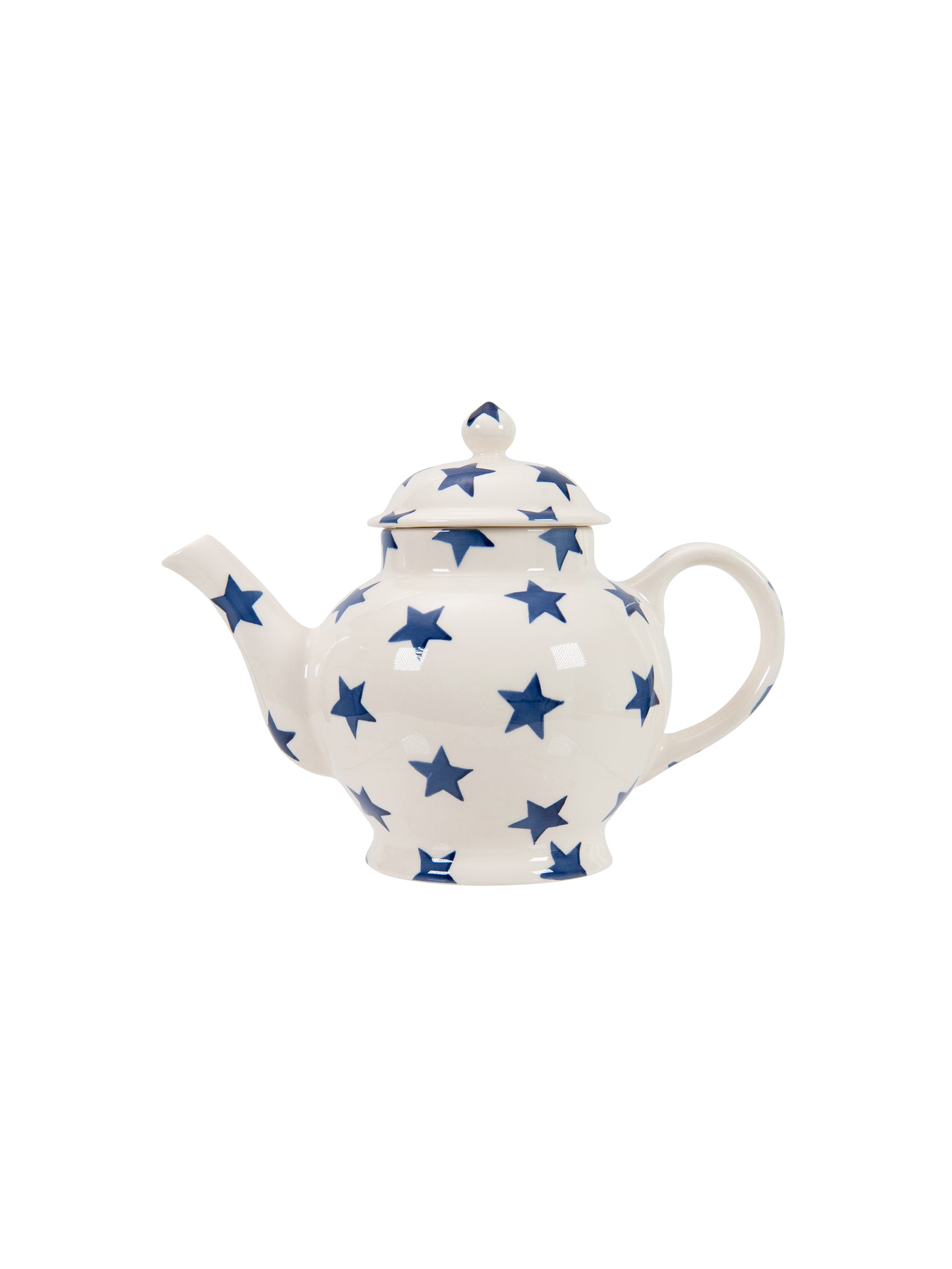 Emma Bridgewater Blue Star 4 Mug Teapot Boxed Weston Table