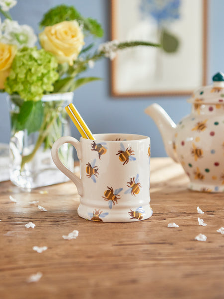 Emma Bridgewater - Travel Mug Huskup Bees - The Little Shop of Colours