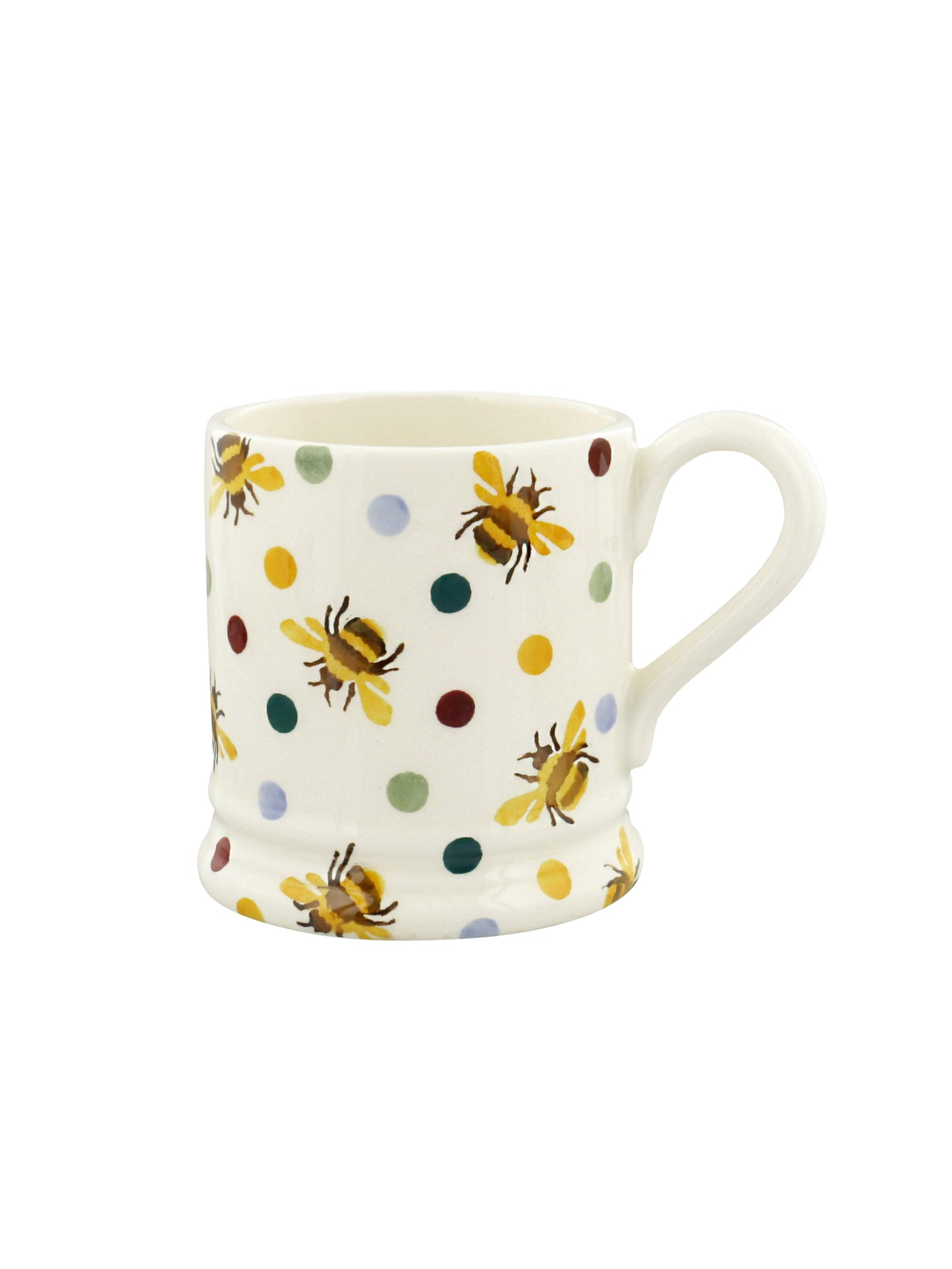 Emma Bridgewater Bumblebee and Small Polka Dot Half Pint Mug Weston Table