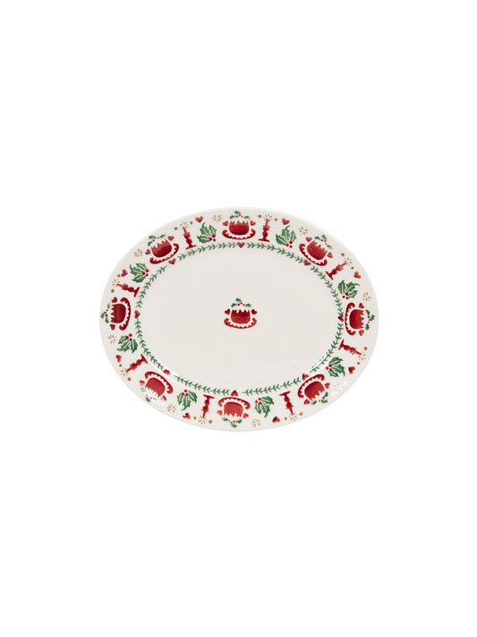 Emma Bridgewater Christmas Joy Small Oval Platter Weston Table