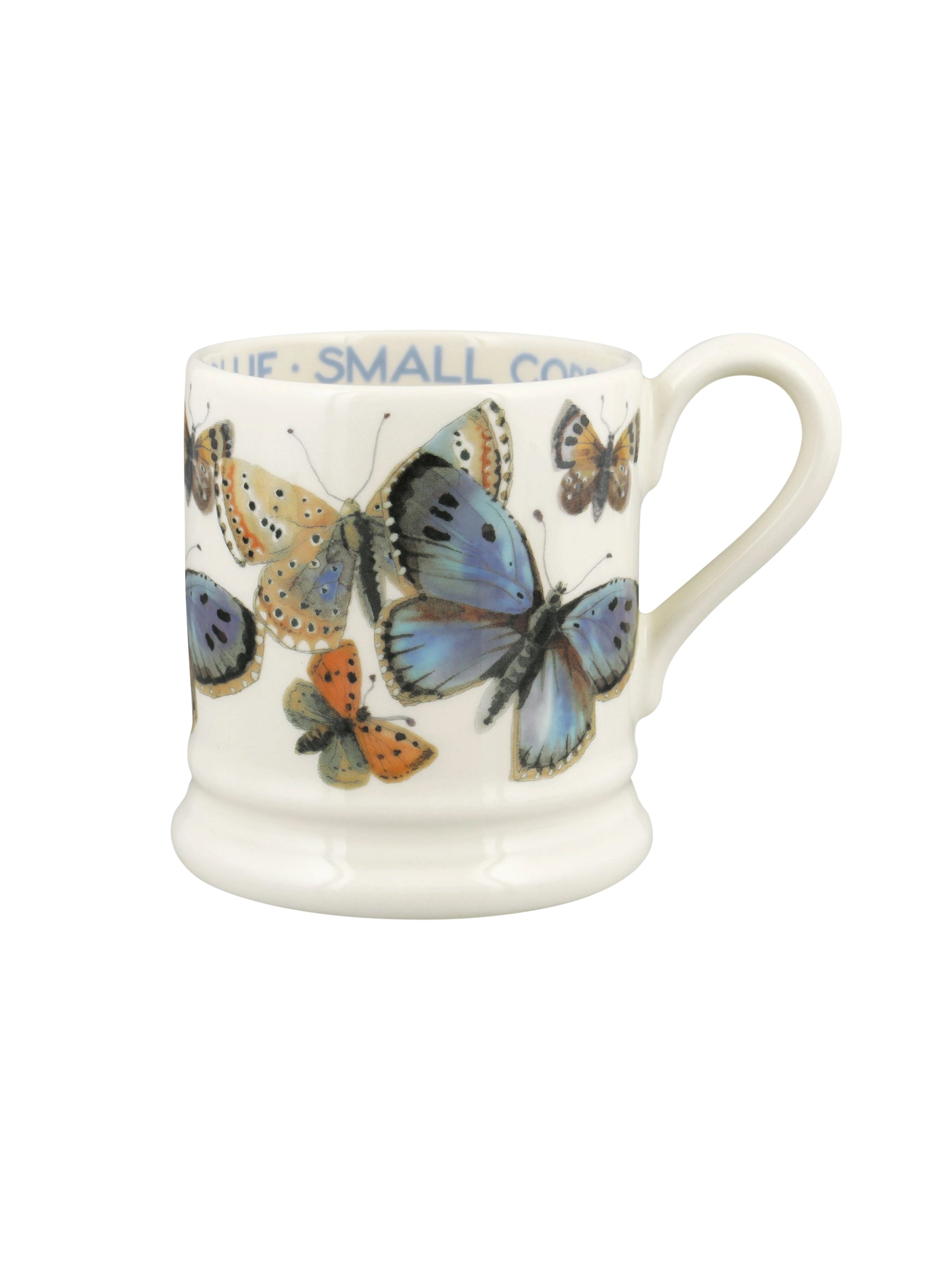 Emma Bridgewater Common Blue Butterfly Half Pint Mug Weston Table