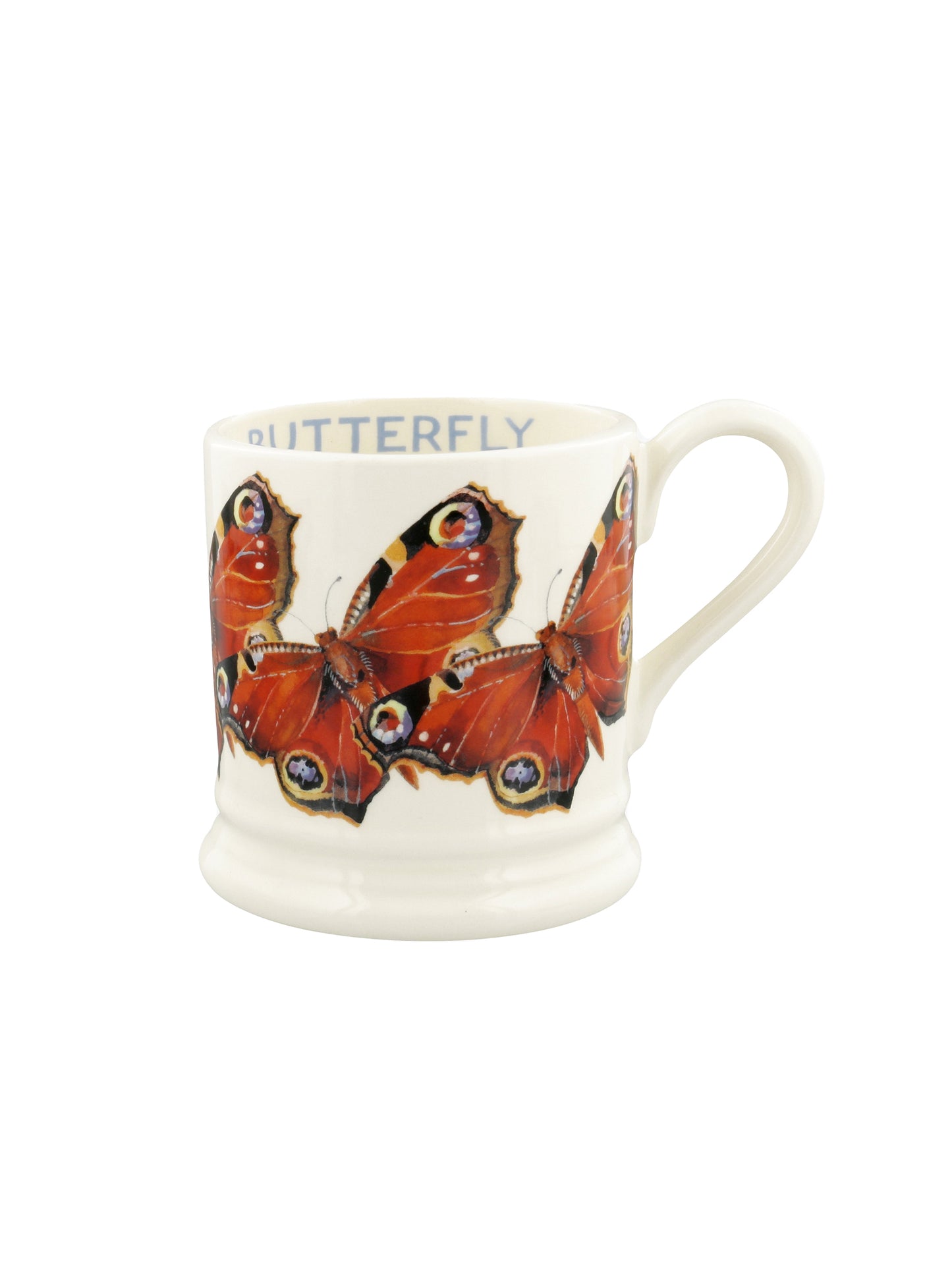 Emma Bridgewater Peacock Butterfly Half Pint Mug Weston Table