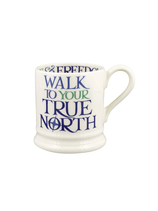 Emma Bridgewater True North Half Pint Mug Weston Table