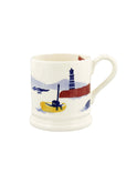 Emma Bridgewater Shoreline Half Pint Mug Weston Table