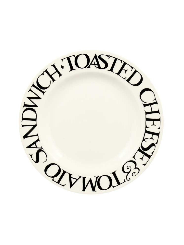 Emma Bridgewater Black Toast Cheese & Tomato 6.5" Plate Weston Table