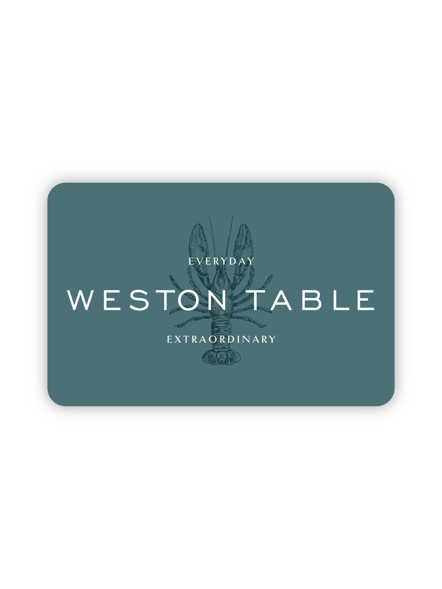 Weston Table Extraordinary Gift Card