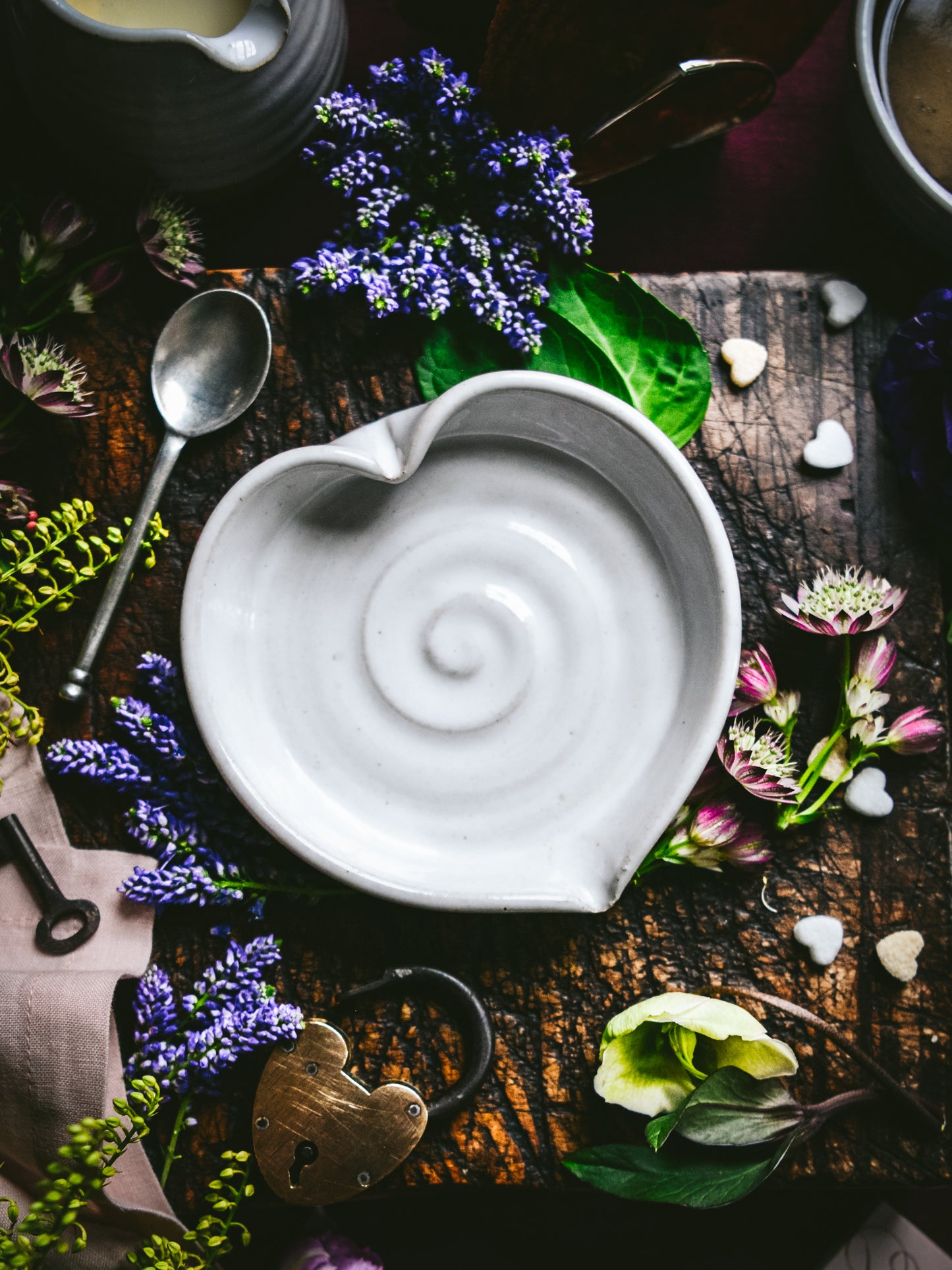 Farmhouse Pottery Heart Candy Dish Weston Table