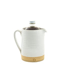 Farmhouse Pottery Silo Pitcher with Vermont Maple Syrup Medium Weston Table